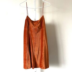 Wild Fable Orange Mini Dress